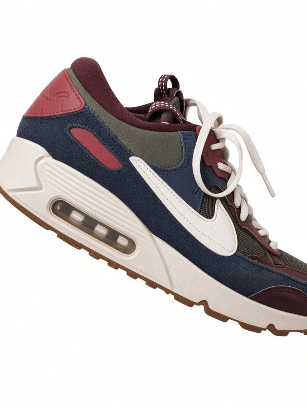 Nike Air Max Light Madder Root Burgundy Navy Sneakers Size Women's 8.5 / EUR 40